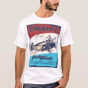 T-shirt Voiture de course vintage et moto pour l'impressio