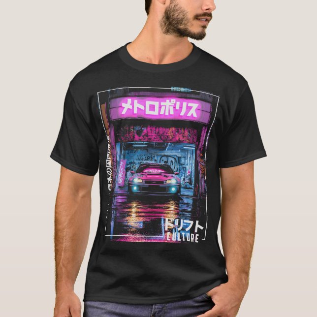 T-shirt Voiture de dérive S2 (160) (Devant)