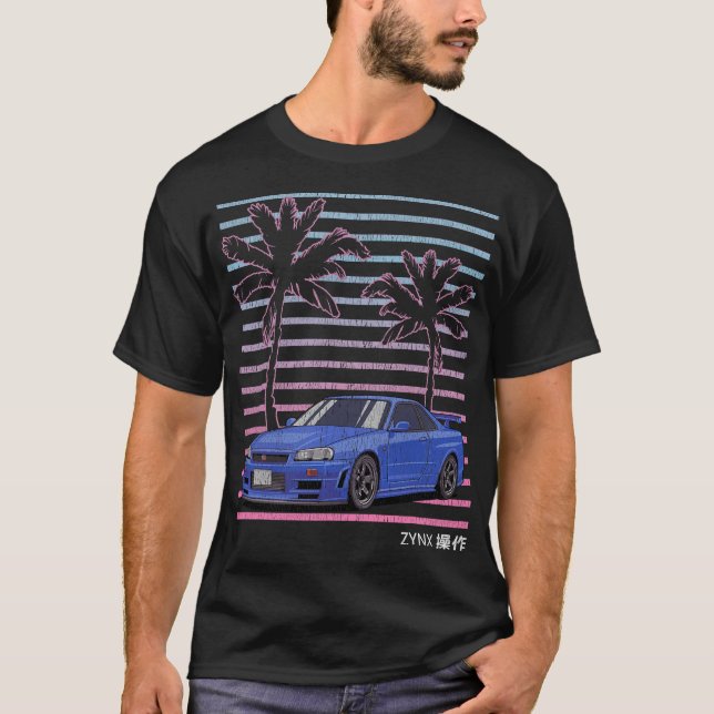 T-shirt Voiture de dérive S2 (30) (Devant)