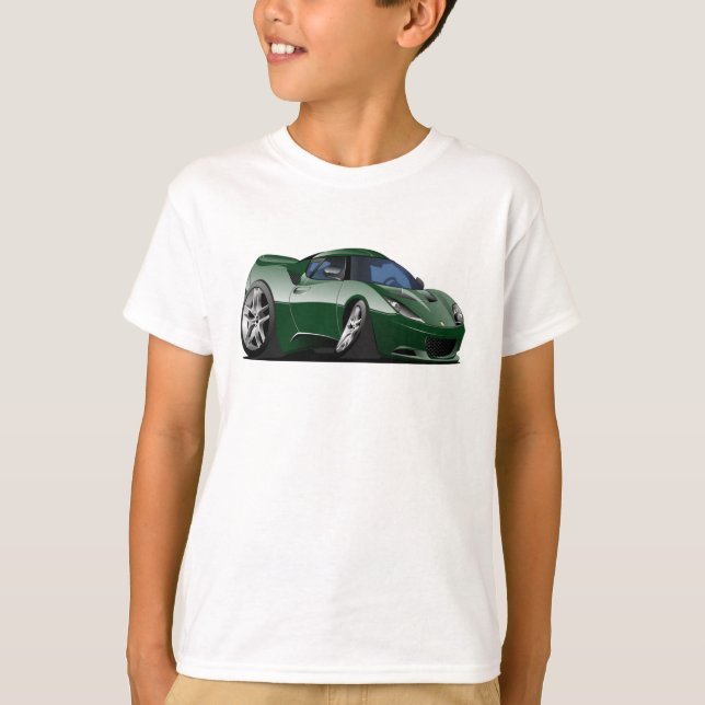 T-shirt voiture de dessin animé (Devant)