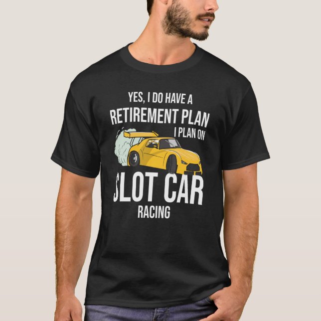 T-shirt Voiture de location du régime de retraite (Devant)