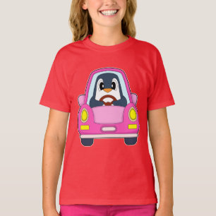 T-shirt Voiture de pingouin