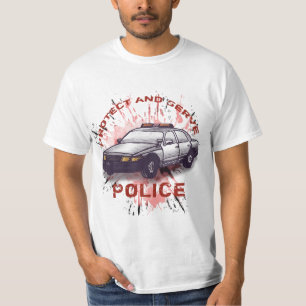 T-shirt voiture de police