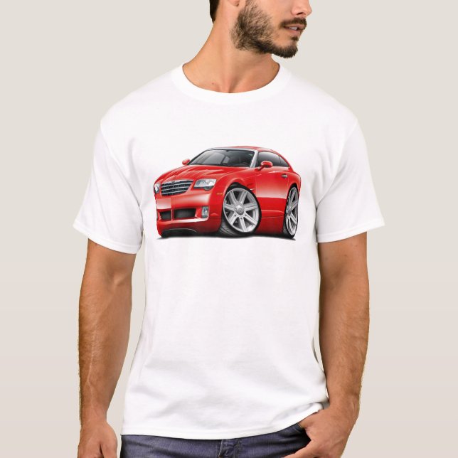 T-shirt Voiture de rouge de courant perturbateur (Devant)