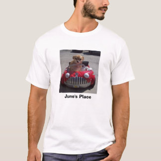 T-shirt Voiture de rouge de l'endroit de Juno
