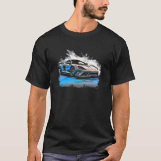 T-shirt Voiture de sport de luxe Hypercar supercar concept