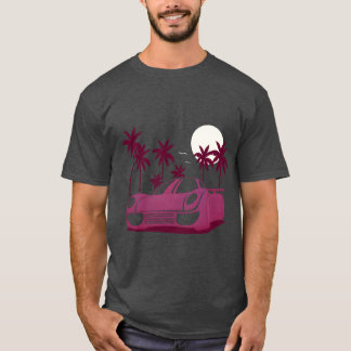 T-shirt Voiture de sport voiture de sport voiture de cours