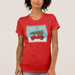 T-shirt Voiture du tintement complètement Père Noël