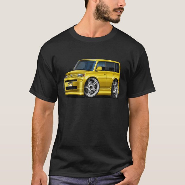 T-shirt Voiture jaune du Scion XB (Devant)