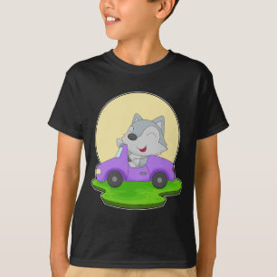 T-shirt Voiture Loup