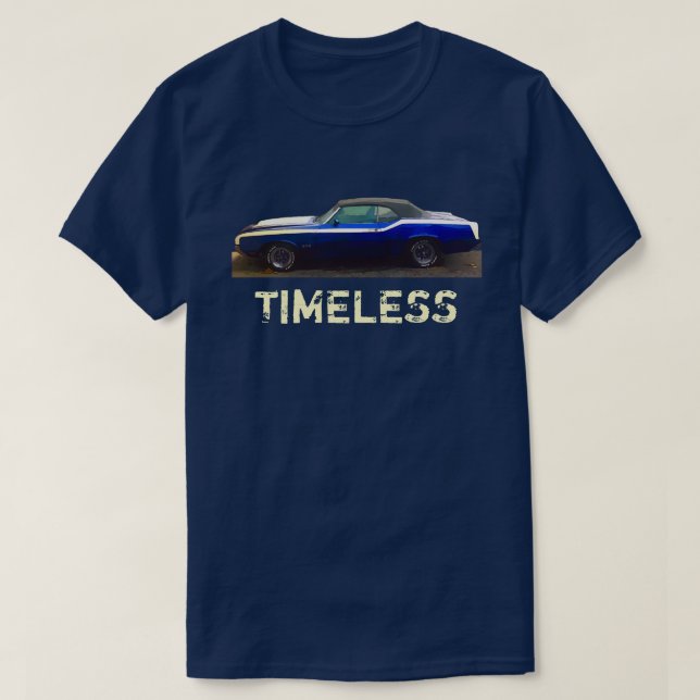T-SHIRT VOITURE MUSCLE (Design devant)