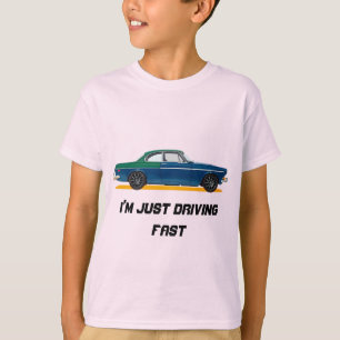 T-shirt Voiture Muscle Rétro
