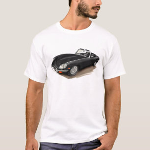 T-shirt Voiture noire de Jaguar XKE