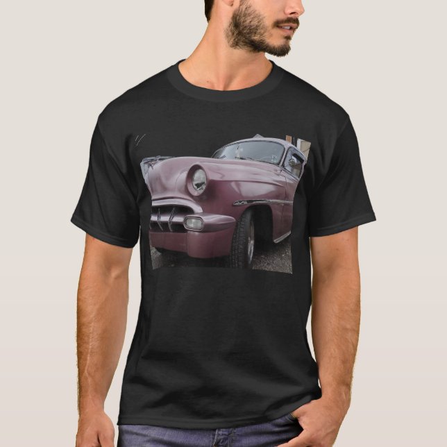 T-shirt voiture pourpre (Devant)