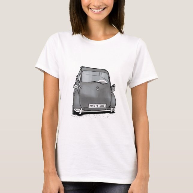 T-shirt voiture rétro (Devant)