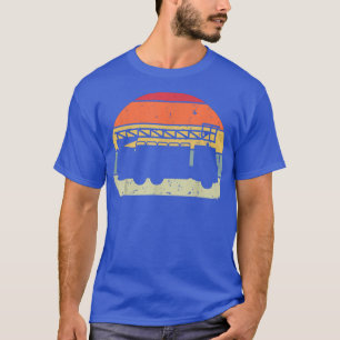 T-shirt Voiture Rétro Camion Vintage Silhouette Automobile