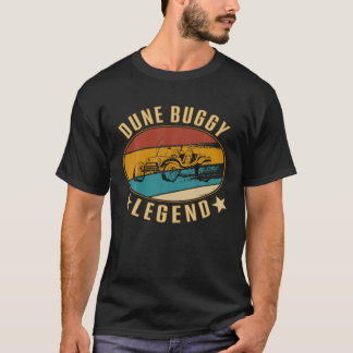 T-shirt Voiture Retro Vintage Beach - Dune Buggy Legend