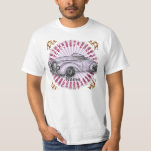T-shirt Voiture Roadster Violet