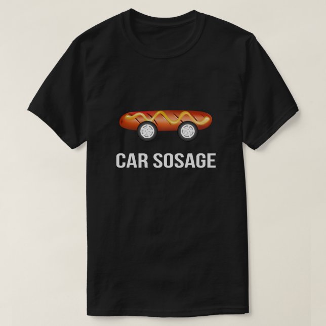 T-shirt Voiture Sos Age Sosage 18 (Design devant)