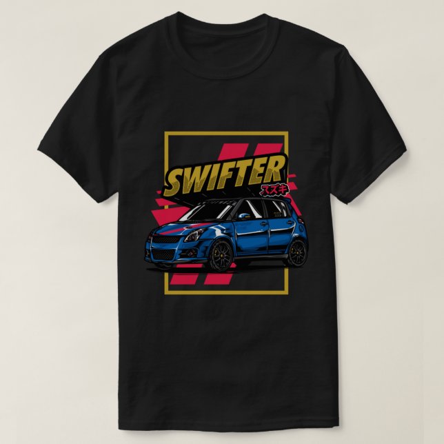 T-shirt Voiture Suzuki Swift Sport (Design devant)