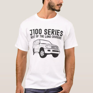 T-shirt Voiture Toyota Land Cruiser Retro J100 Off-Road