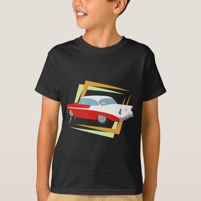 T-shirt Voiture vintage (Devant)