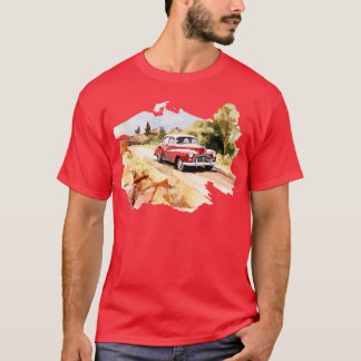 T-shirt Voiture Vintage