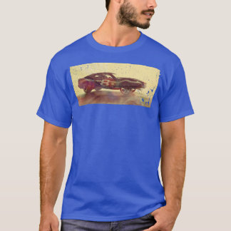 T-shirt Voiture vintage AMC Javelin TransAm Pony