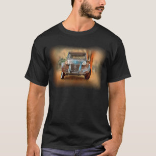 T-shirt Voiture vintage : La 2cv