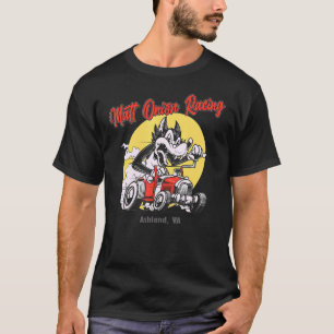 T-shirt Voiture Vintage Old School Racing Rockabilly Dirt