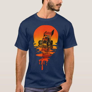 T-shirt Voiture vintage Retro Style Sprint