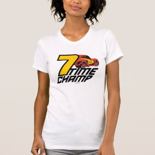 T-shirt Voitures 3  Lightning McQueen - 7 Time Champ