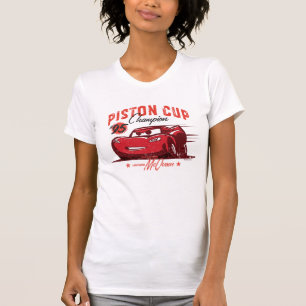 T-shirt Voitures 3 Lightning McQueen - #95 Coupe Piston