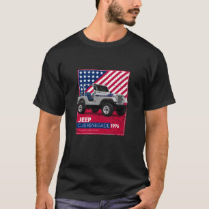 T-shirt Voitures classiques CJ5 Renegade 1976