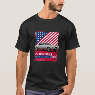 T-shirt Voitures classiques Hurst Olds 442 1968