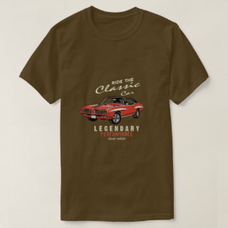 T-Shirt Voitures Classiques Rétro Légendes de Vite