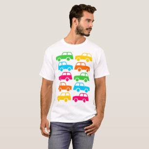 T-shirt Voitures colorées