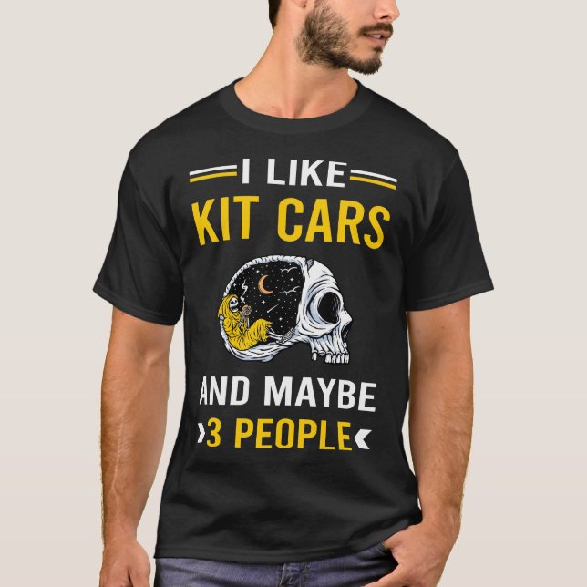 T-shirt Voitures de 3 personnes (Devant)