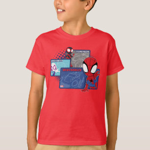 T-shirt Voitures de course de l'équipe Spidey