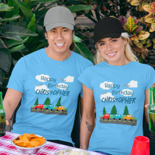 T-shirt Voitures Enfants Garçon Anniversaire
