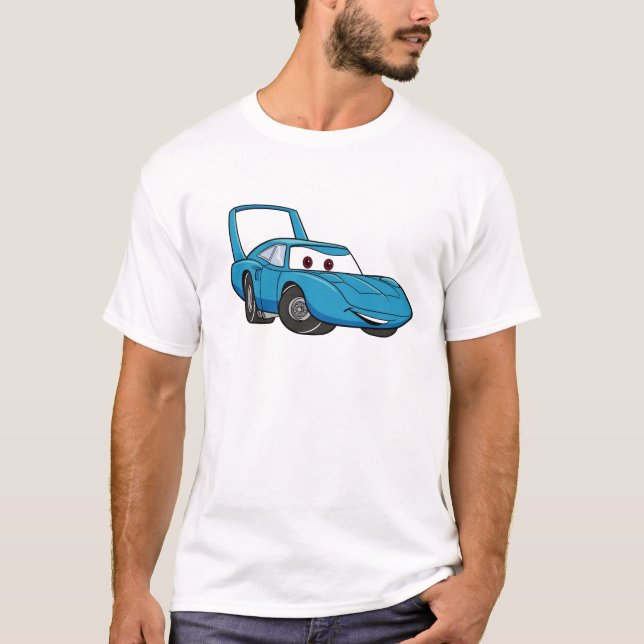 T-shirt Voitures Le Roi souriant Disney (Devant)