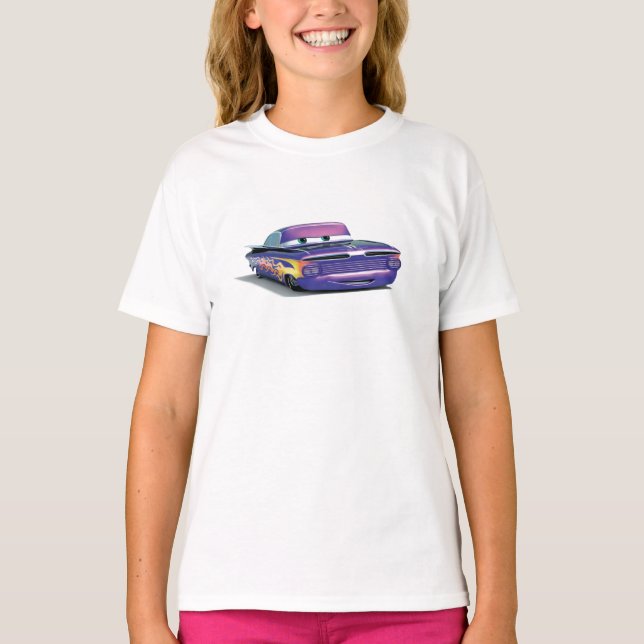 T-shirt Voitures Ramone Disney (Devant)