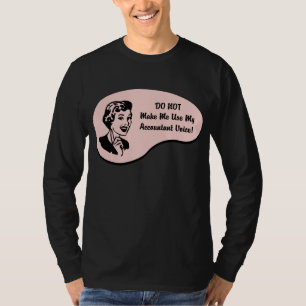 T-shirt Voix de comptable