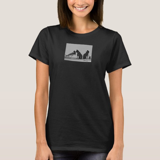 T-shirt Voix du maître (Devant)