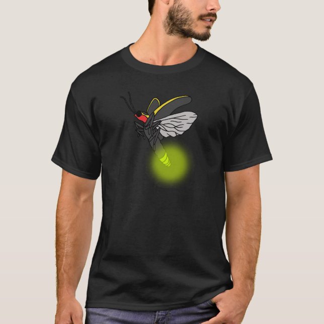 T-shirt vol 2 d'insecte de foudre allumé (Devant)