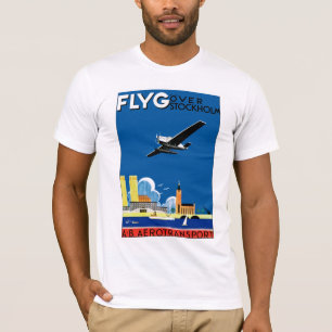 T-shirt Vol au-dessus de Stockholm