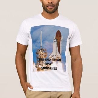 T-shirt Vol de finale de navettes spatiales