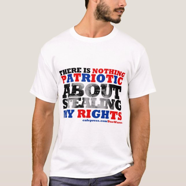 T-shirt Vol de mes droites (Devant)