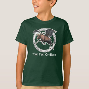 T-shirt Vol de Moose Aviation