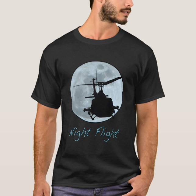 T-shirt Vol de nuit Huey Euh 1 Iroquois (Devant)